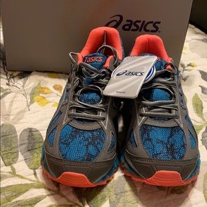 ASICS Gel Scram 2 mosaic tie dye athletic shoe 8.5